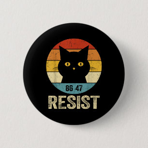 Resistera antitrumpuskatt för Retro Resistent anti Knapp