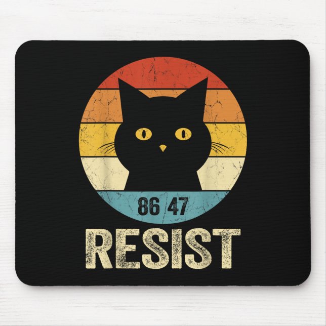 Resistera antitrumpuskatt för Retro Resistent anti Musmatta (Framsidan)