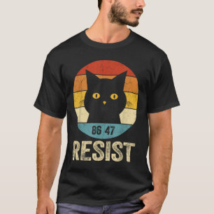 Resistera antitrumpuskatt för Retro Resistent anti T Shirt