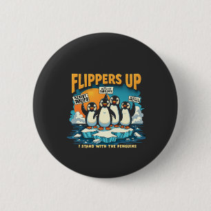 Resistera att jag står med Penguins Knapp