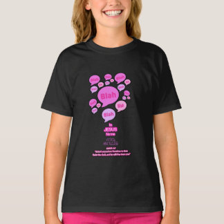 Resistera djävulen - rosa - Flickans T-Shirt