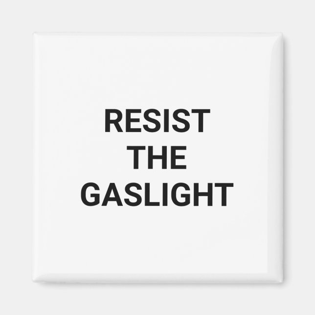 Resistera gasljuset magnet (Framsidan)