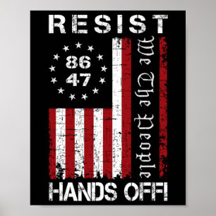 Resistera Händer av protest 86 47 8647 Protest Spa Poster
