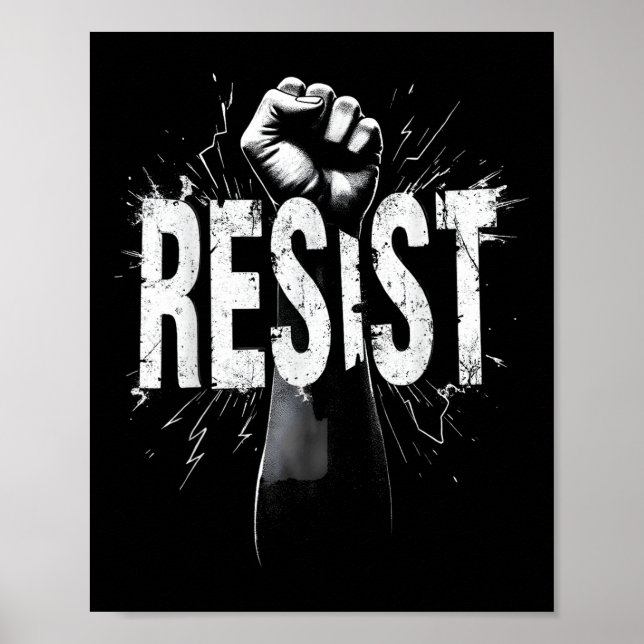 Resistera på politisk protest _3 poster (Framsidan)
