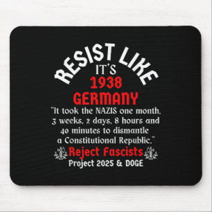 Resistera som 1938 Tyskland_2 Musmatta