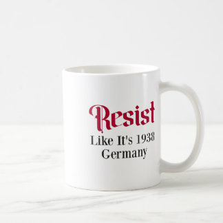 Resistera som 1938 Tyskland Kaffemugg