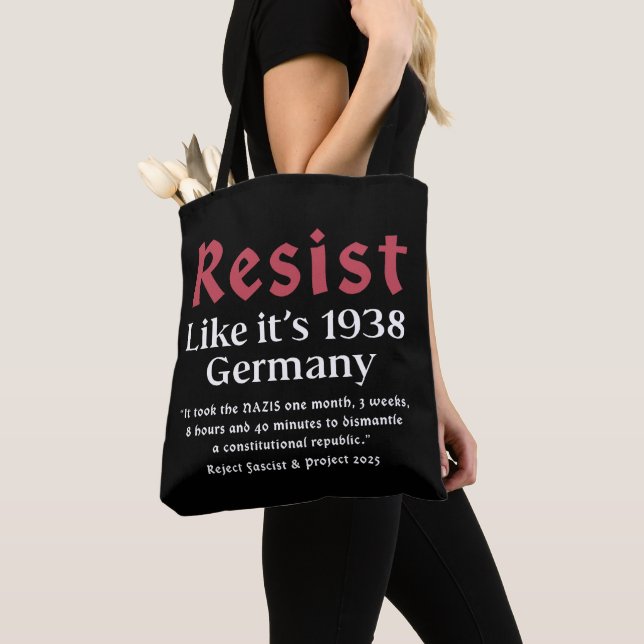 Resistera som 1938 Tyskland Tygkasse (Närbild)