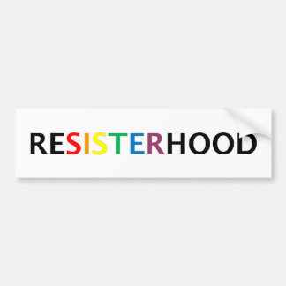 Resisterhood bildekal