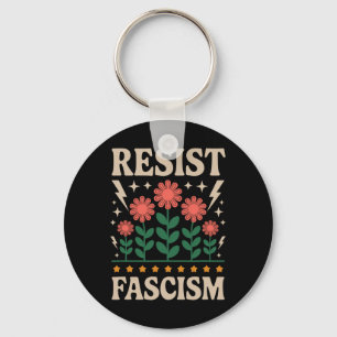 ResistFascism Protest Trump Trump Anti Trump 5 Nyckelring