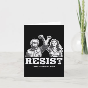 Resistnie Sanders Freedom US National Service Kort