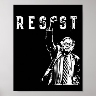 Resistnie Sanders Freedom US National Service Poster