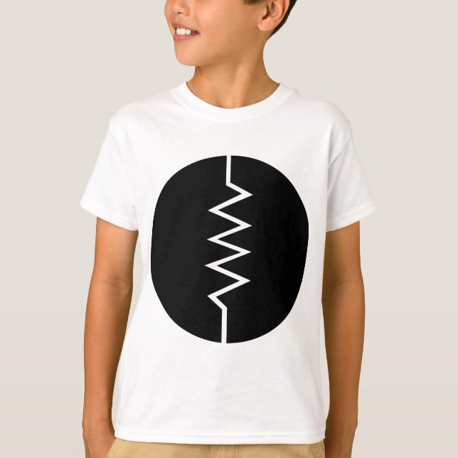 Resistor Symbol - cirklad Tee (Framsida)