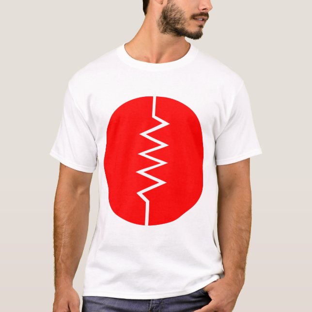 Resistor Symbol - cirklad Tröja (Framsida)