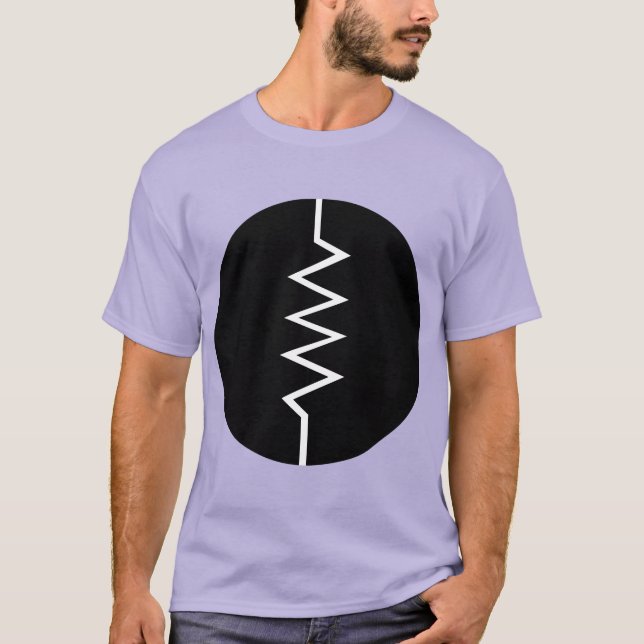 Resistor Symbol - cirklad Tröja (Framsida)