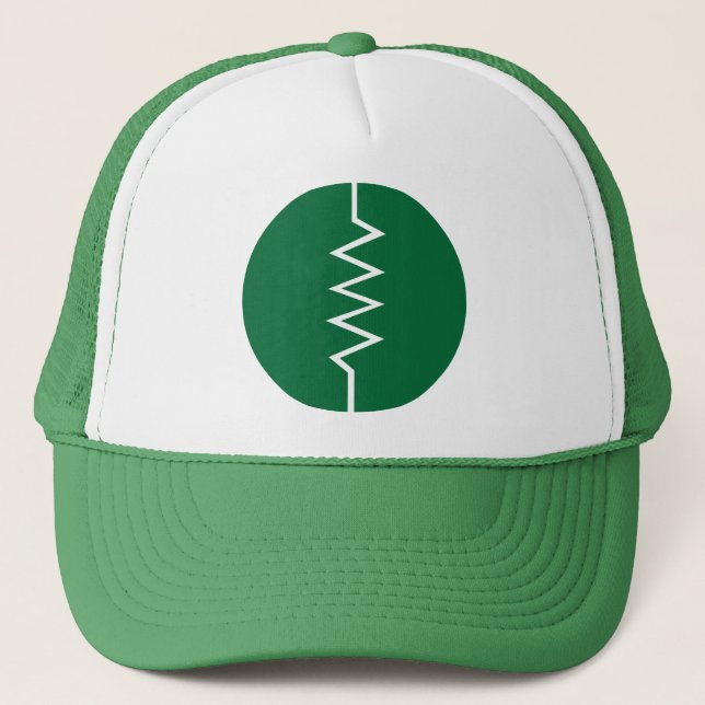 Resistor Symbol - cirklad Truckerkeps (Framsida)