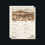 Resloggbok för västra nationalparkerna<br><div class="desc">“Western National Parks Trip Log” brevpapper fungerar som en anteckningsbok för planering, en sida i en resejournal, ett minnesalbum eller en loggbok för road trip-resor. Det innehåller utrymme för park eller besökt plats, datum, väder, vandringsled eller naturskön väg, sett viltliv, favoritutsikt, antal steg, anteckningar om stämpel/pass, logi, bästa minne och...</div>