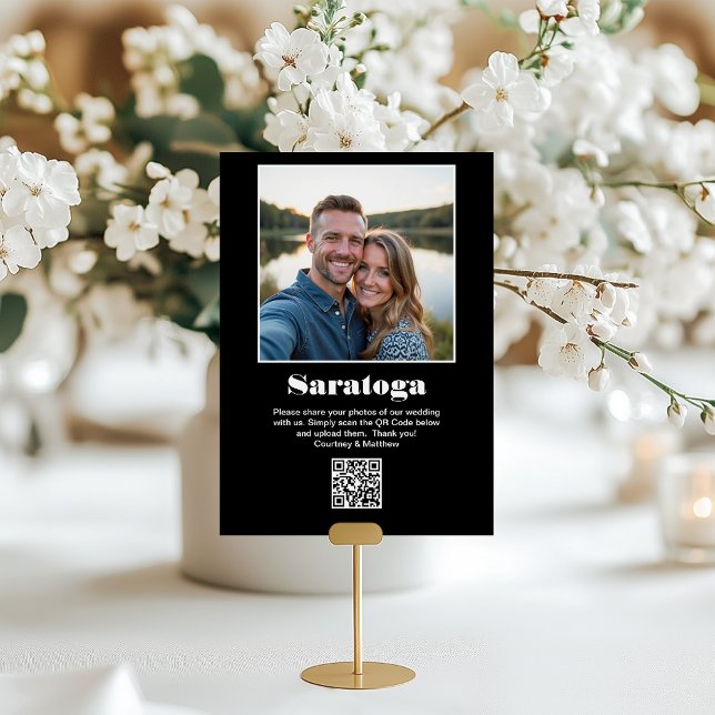 Resmål - fotodelning QR-kod Bordsnummer (Skapare uppladdad)