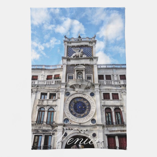 Resminnen från resor - Venedig, Italien Kökshandduk (Vertikal)