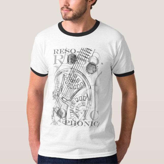 Reso vittext T T-shirt (Framsida)
