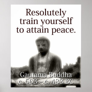 resolut Tåg Yourself - Buddha Poster