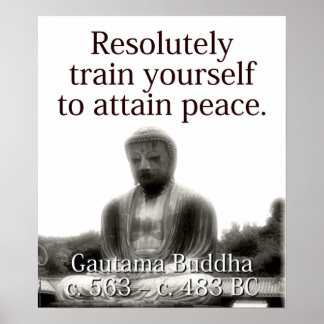 resolut Tåg Yourself - Buddha Poster