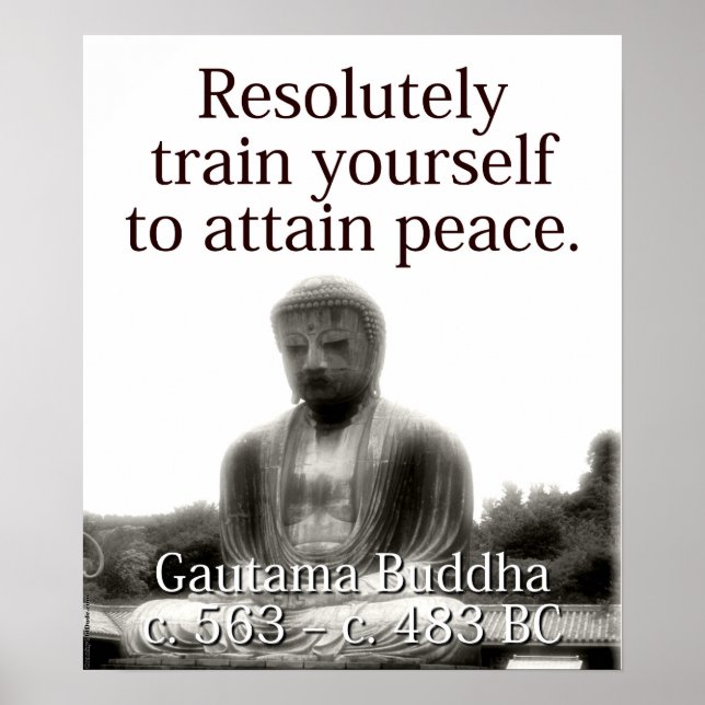 resolut Tåg Yourself - Buddha Poster (Framsidan)