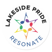 Resonate Circle Sticker