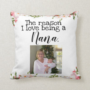resonera mig älskar att vara en nana personlig kudde