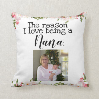 resonera mig älskar att vara en nana personlig kudde