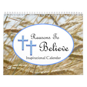 Resonerar för att tro den inspirera kalendern kalender
