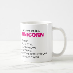 Resonerar för att vara en Unicorn Kaffemugg