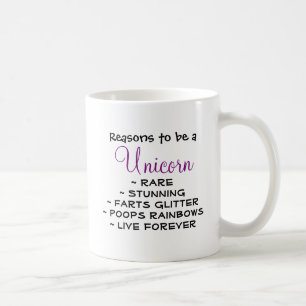Resonerar för att vara en Unicorn Kaffemugg