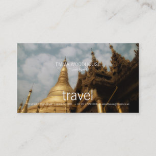 Resor - Affärskortet Golden Pagoda Visitkort