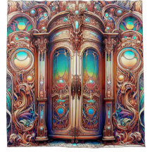 Resor från Wardrobe Shower Curtain