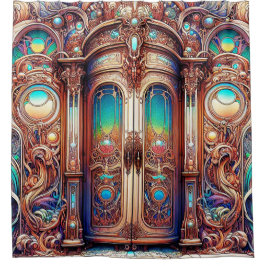 Resor från Wardrobe Shower Curtain