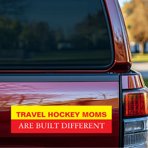 Resor Hockey Moms är Uppbyggda Annorlunda Bildekal