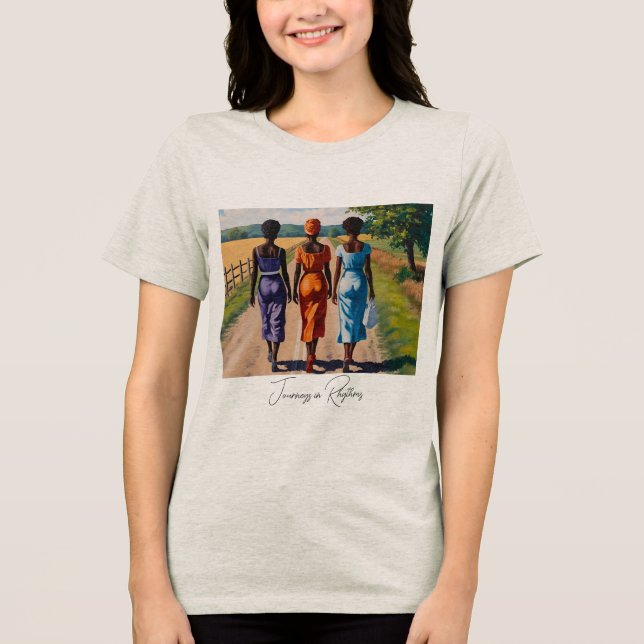 Resor i rytm t shirt (Framsida)