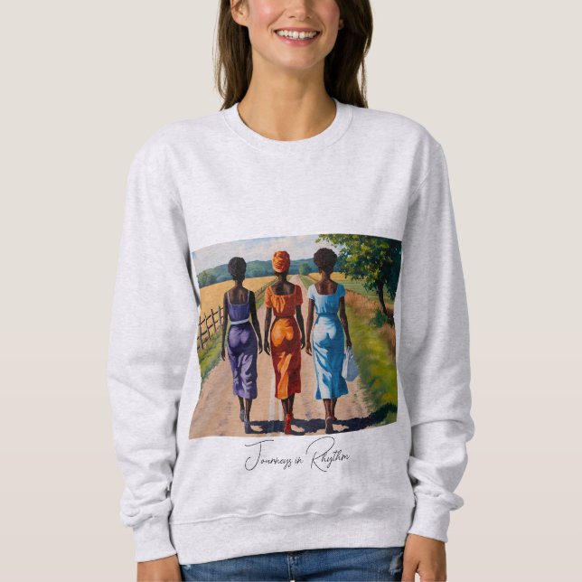 Resor i rytm t shirt (Framsida)