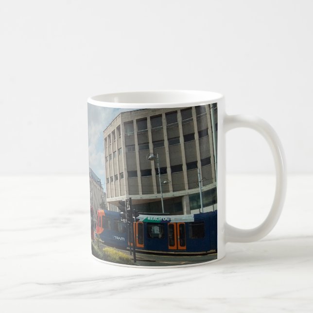 Resor i staden kaffemugg (Höger)