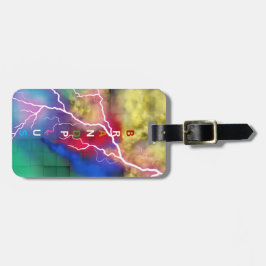 Resor i Stil: Personlig-resemärken Bagagebricka