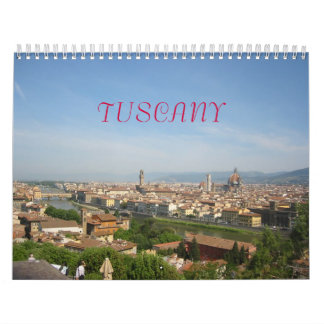 Resor i Tuscany Kalender