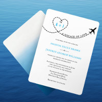 Resor på Kärlek-flygplansrutten Destination Weddin