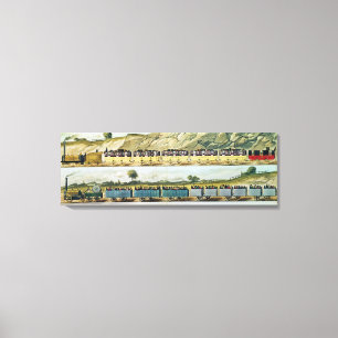 Resor på Liverpool och Manchester Canvastryck