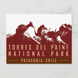RESOR-Patagonia-Torres del Paine- Vykort