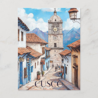 Resor till Cusco Peru Vykort