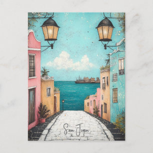 Resor till San Juan Puerto Rico Vykort