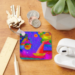 Resor till Stars-nyckelkedjan Nyckelring