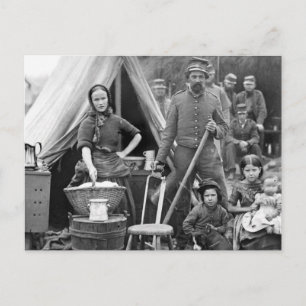 Resor under amerikanska inbördeskriget, 1861 vykort