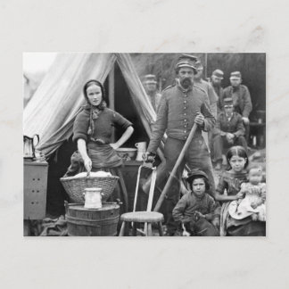 Resor under amerikanska inbördeskriget, 1861 vykort