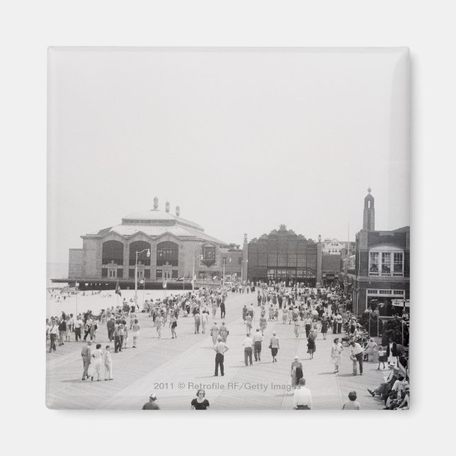 Resort för turister på esplanad magnet (Framsidan)